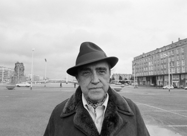 Oscar Niemeyer au Havre en février 1977